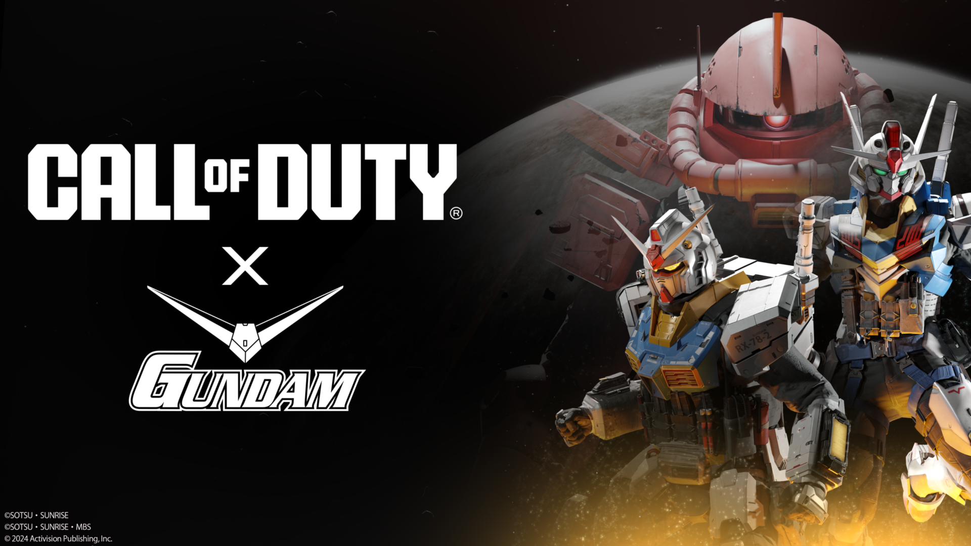 Gundam y Call of Duty anuncian una explosiva colaboración