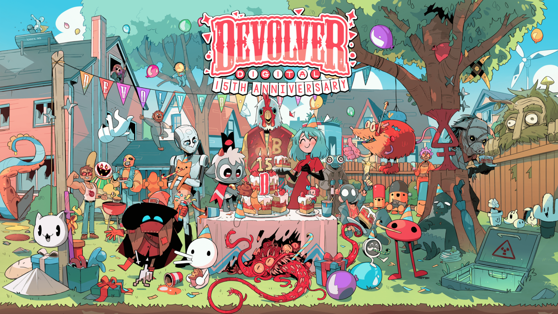 Devolver Digital celebra su decimoquinto aniversario