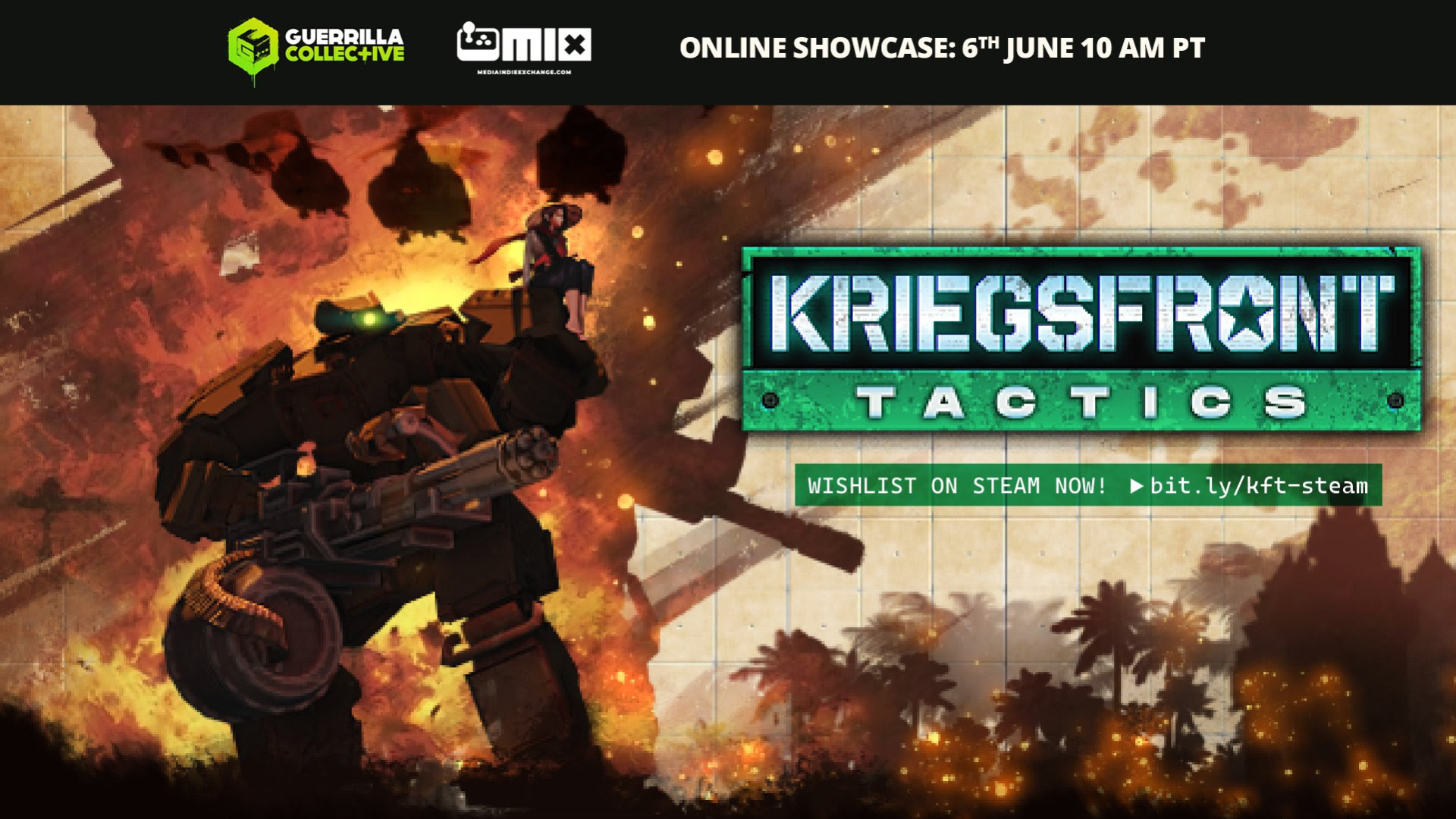 Kriegsfront Tactics presentará su nuevo tráiler próximamente