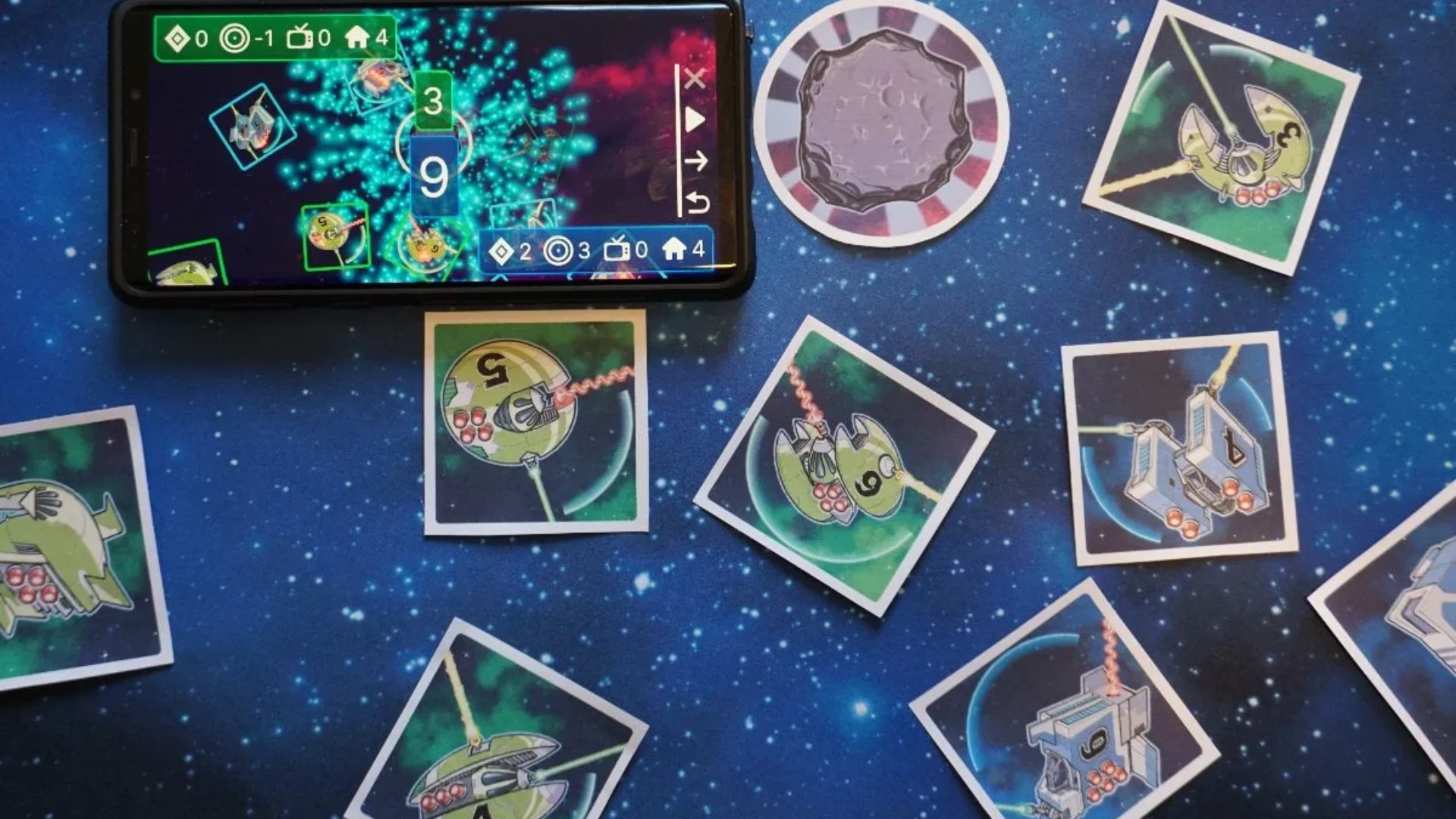 Light Speed: Arena, el shooter de mesa, comienza su Kickstarter