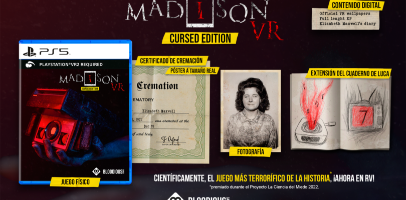 MADiSON VR llega en una aterradora edición física