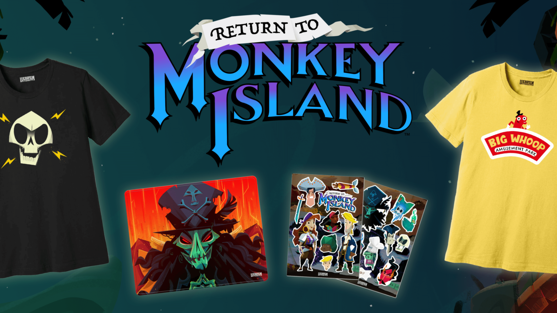 Return to Monkey Island recibe un tesoro de merchandising