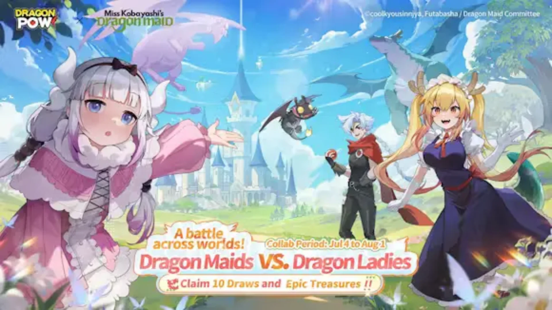 Dragon POW! x Miss Kobayashi's Dragon Maid