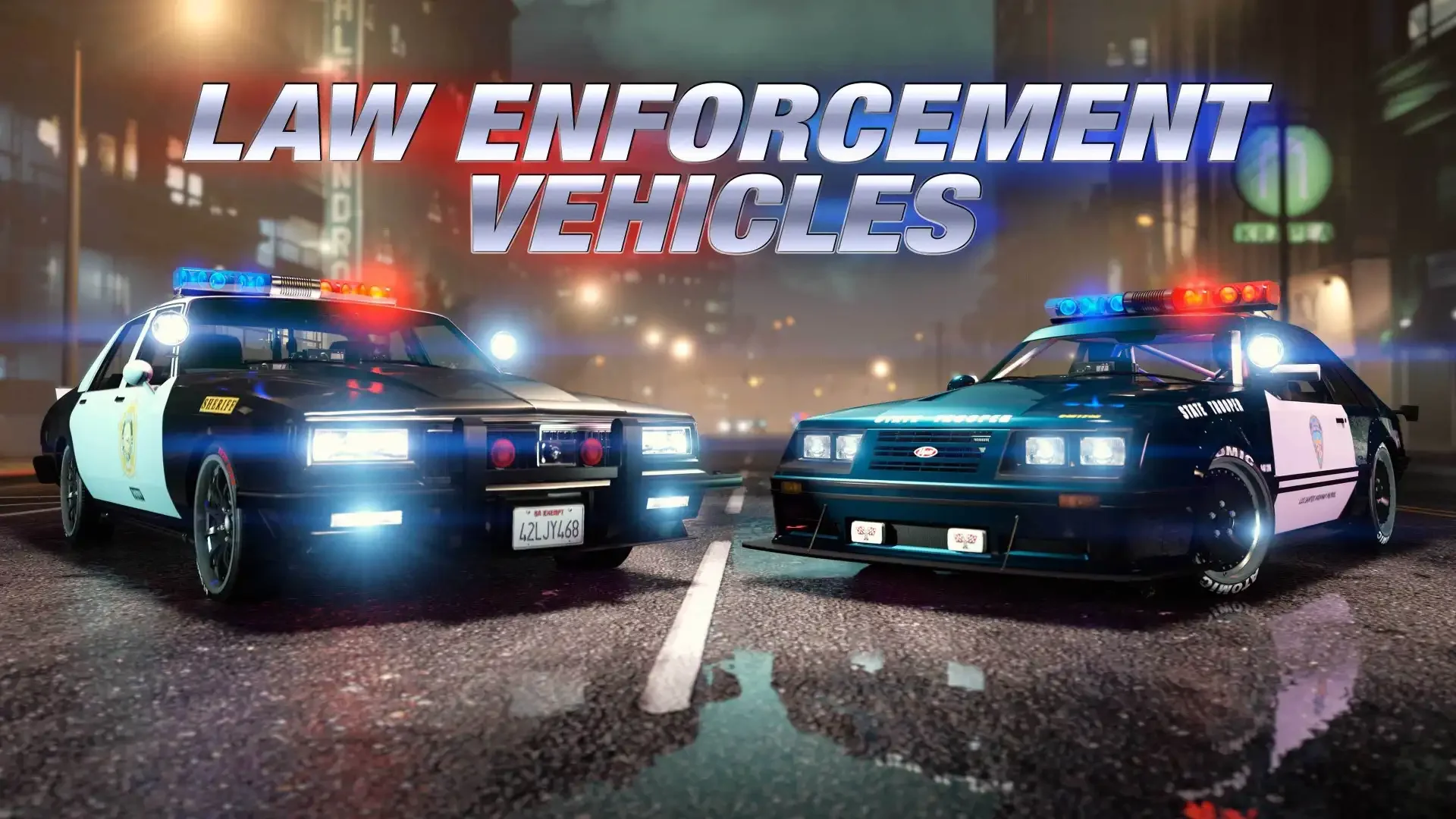 GTA Online - Law Enforcement Vehicles