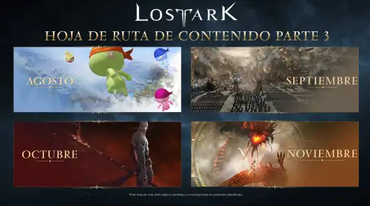 Lost Ark - Hoja de ruta de contenido parte 3