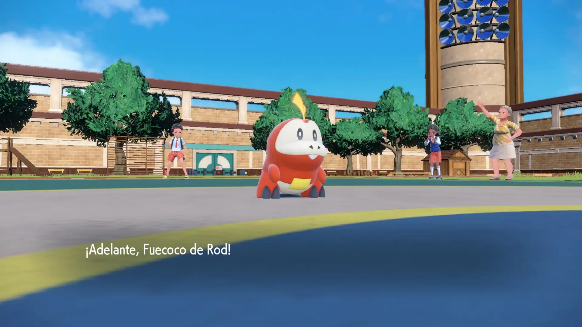 Pokémon Escarlata y Pokémon Púrpura - Fuecoco de Rod