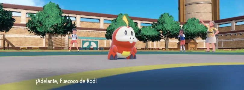 Pokémon Escarlata y Pokémon Púrpura - Fuecoco de Rod