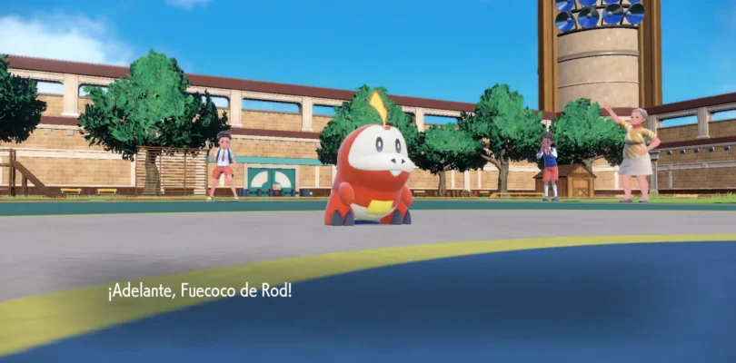 Pokémon Escarlata y Pokémon Púrpura - Fuecoco de Rod