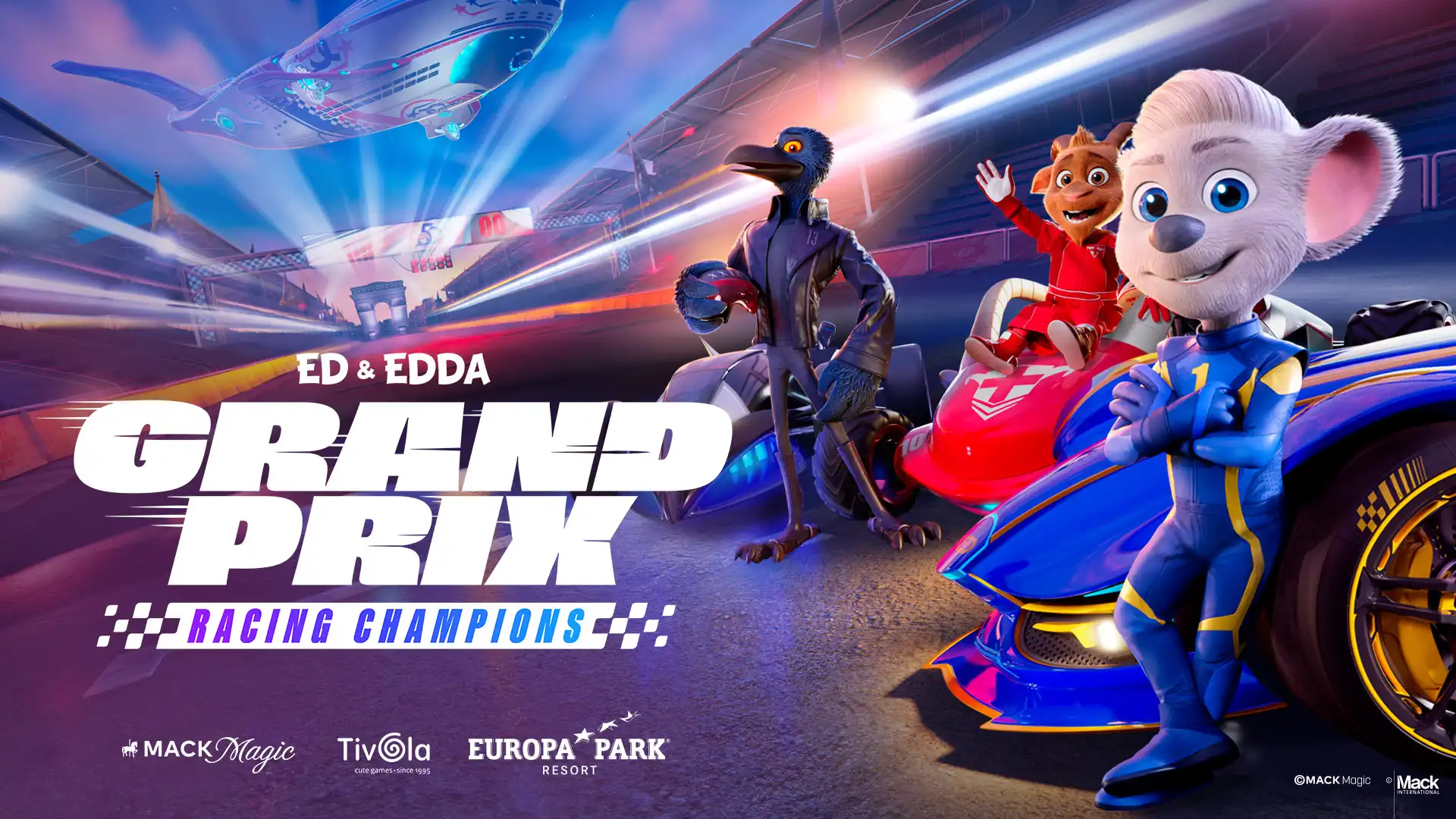 Ed Racer Baby Ed & Edda: Grand Prix – Racing Champions llegará en 2025