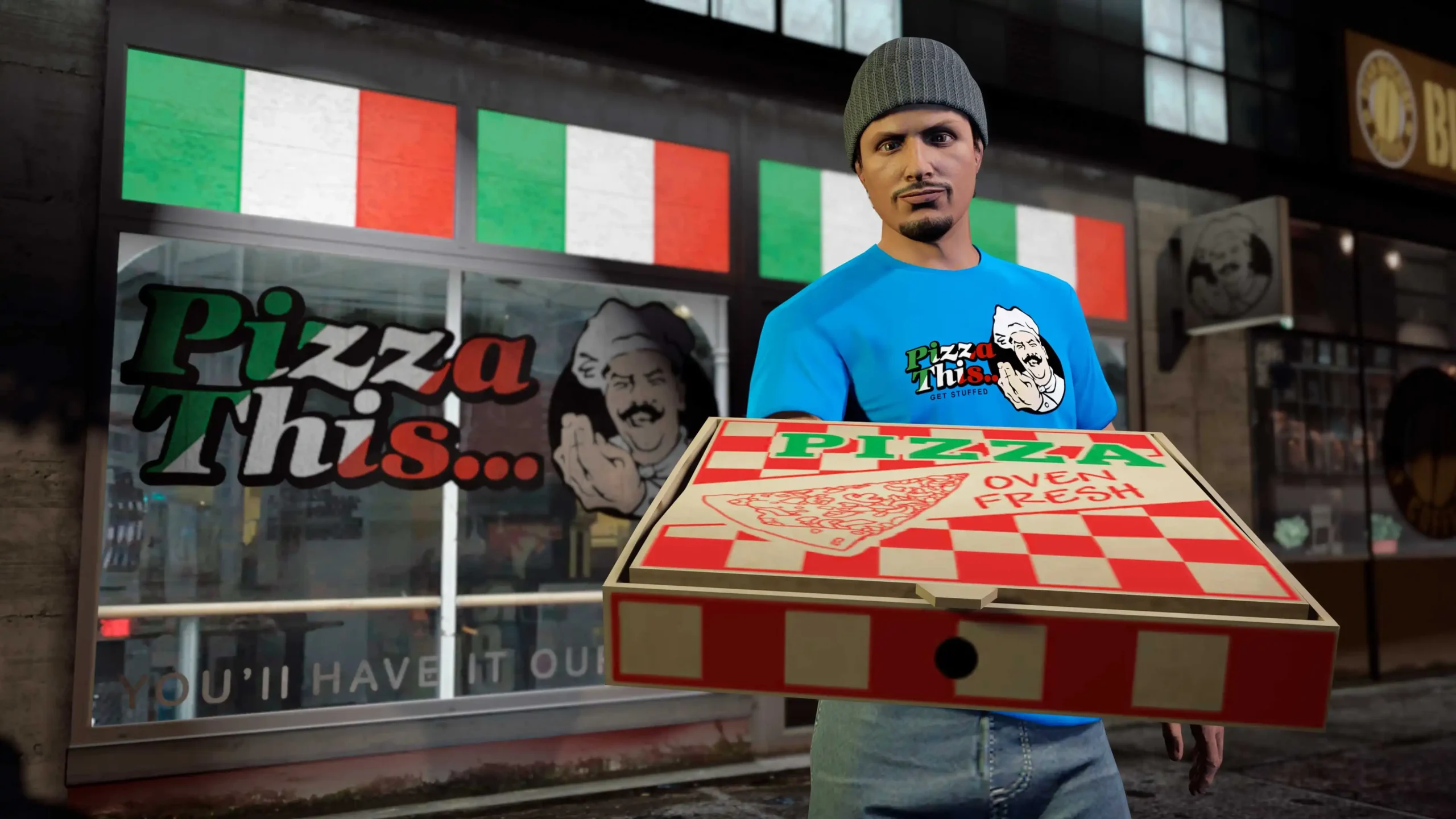 GTA Online - Pizza This