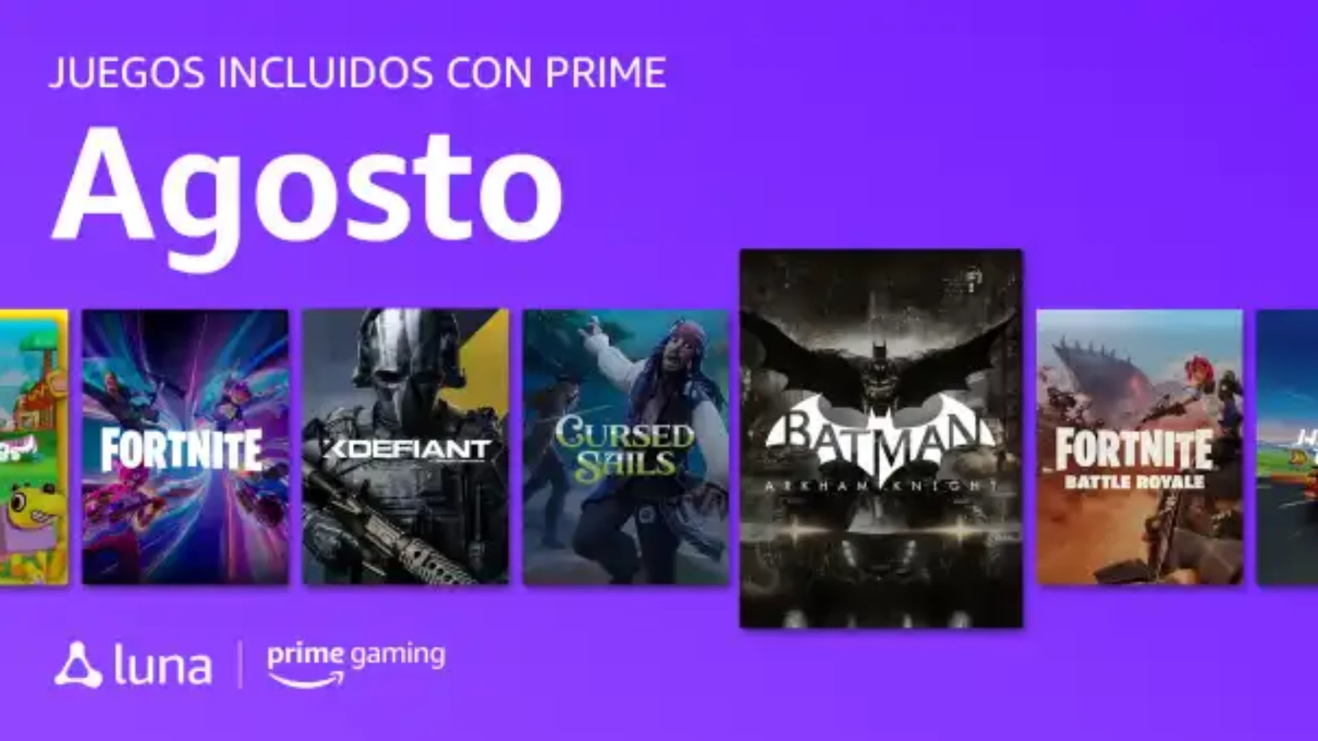 Prime Gaming - Agosto