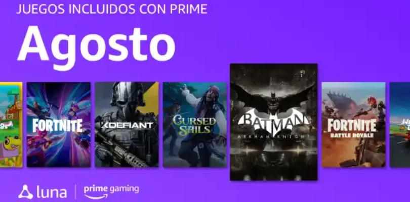 Prime Gaming - Agosto