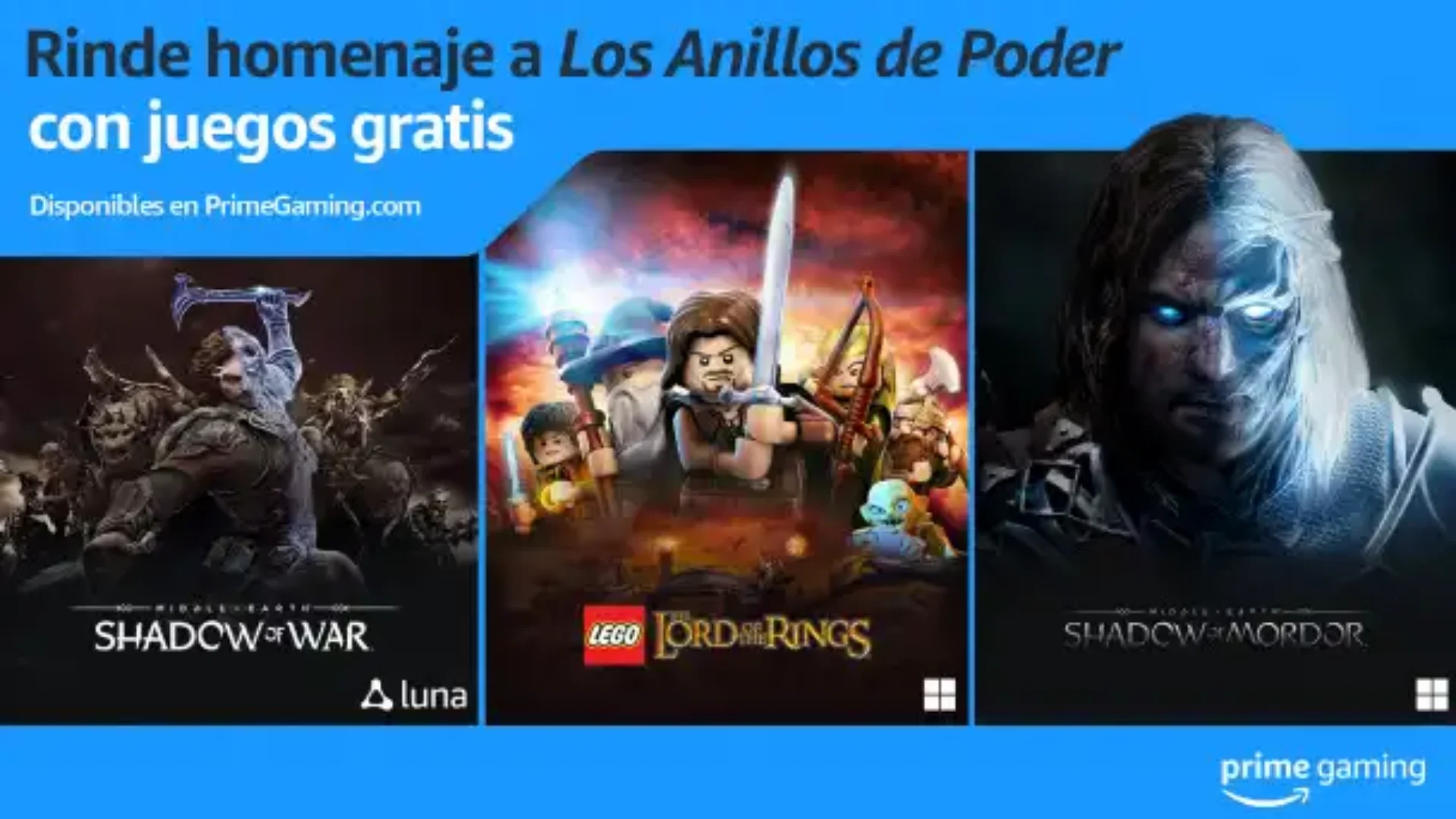 Prime Gaming - El Señor de los Anillos
