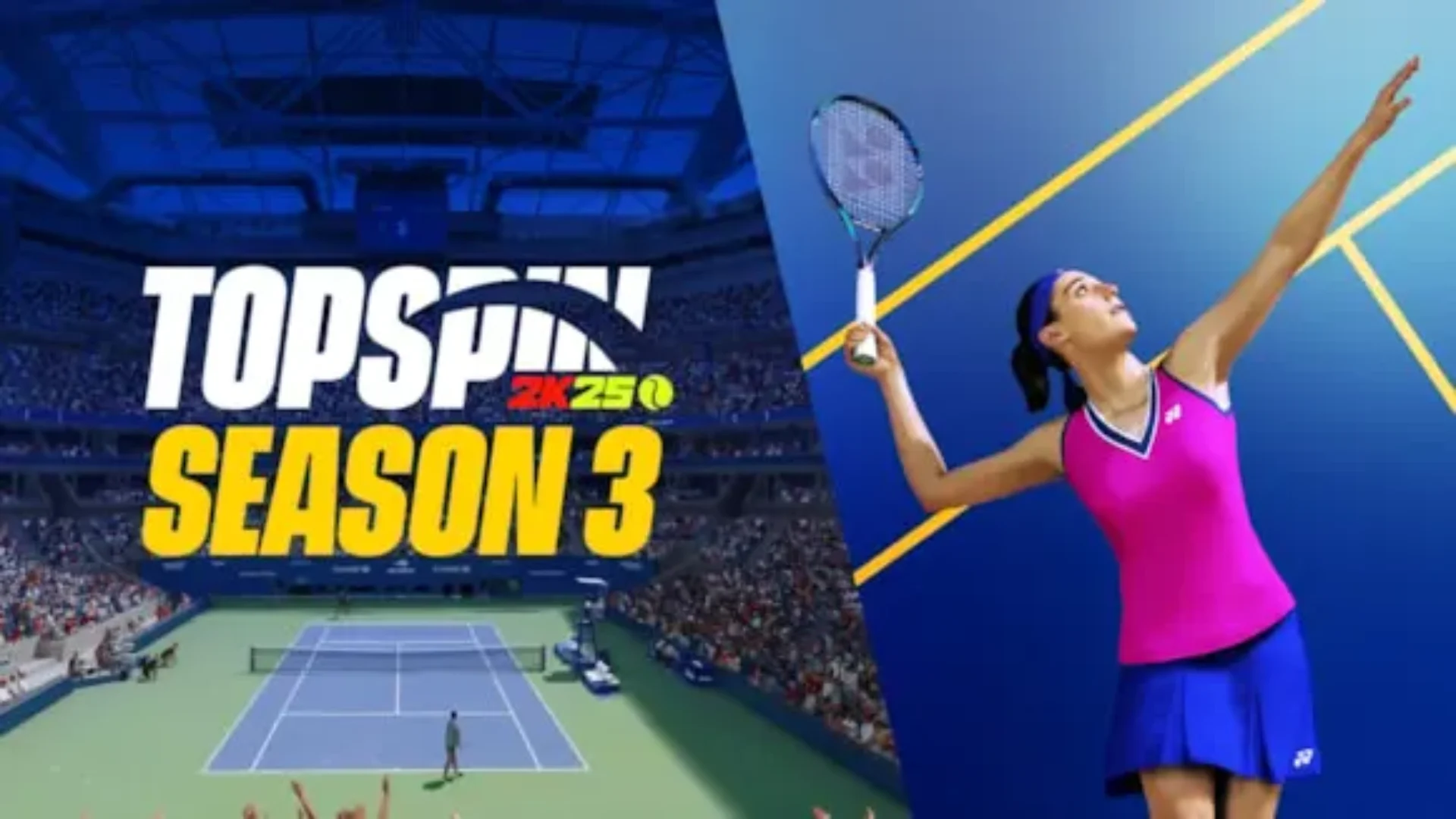 TopSpin 2K25 - Temporada 3