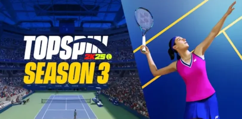 TopSpin 2K25 - Temporada 3