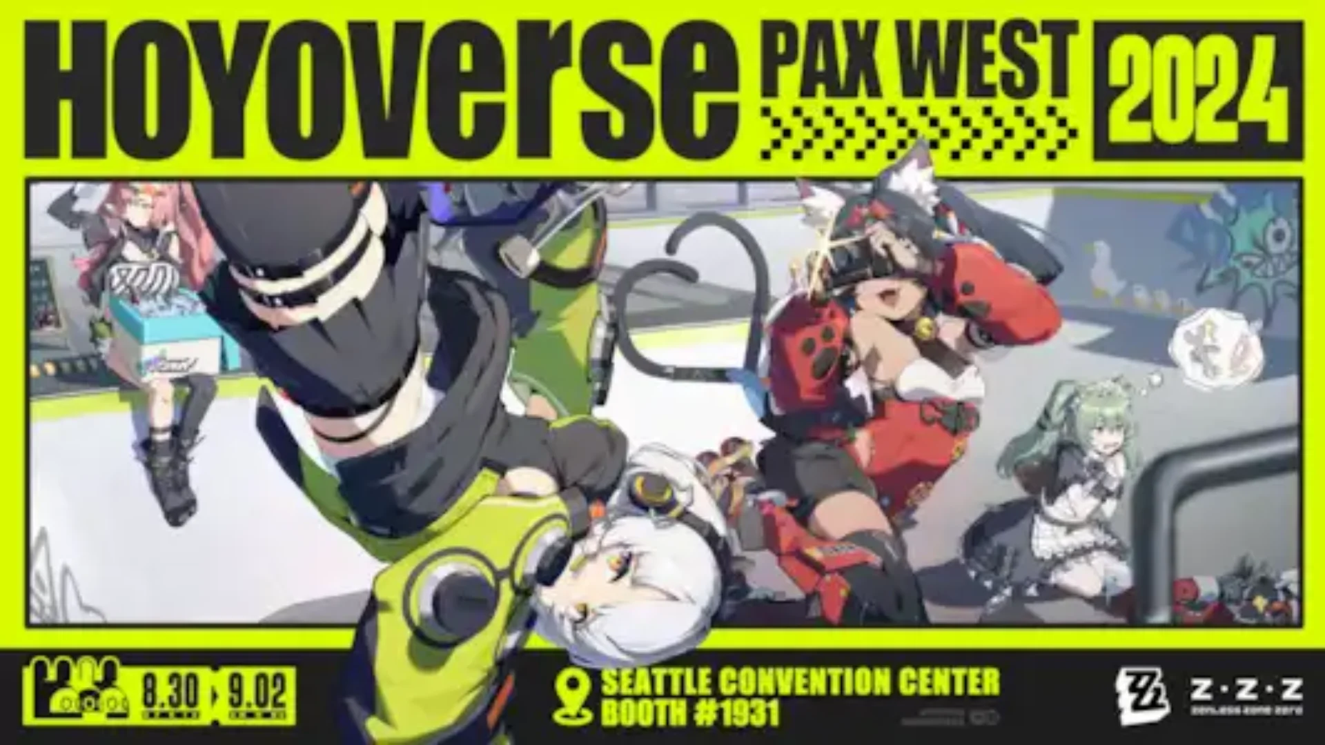 Zenless Zone Zero estará presente en PAX West 2024