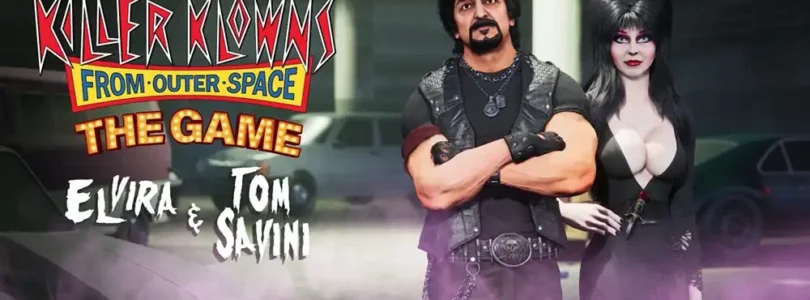 Killer Klowns From Outer Space The Game - Elvira y Tom Savini