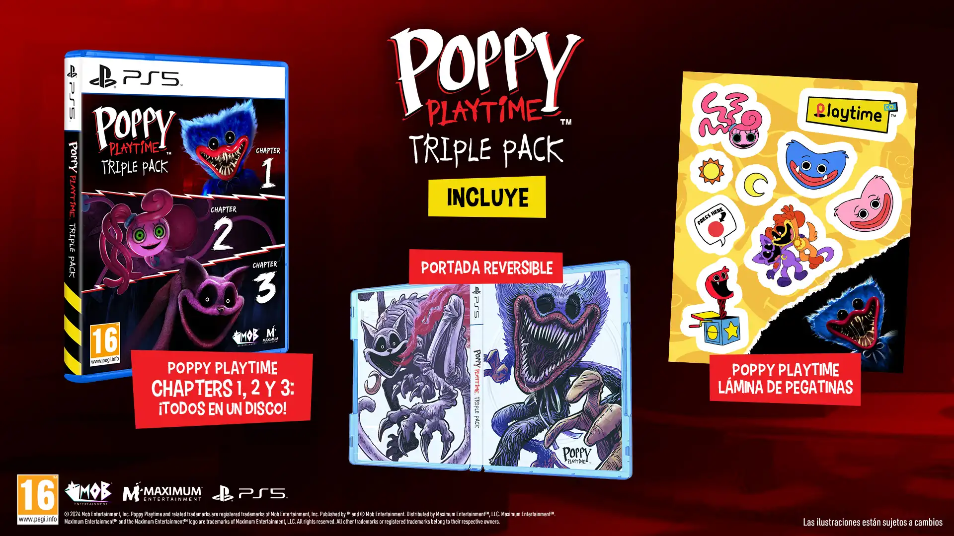 Poppy Playtime Triple Pack - Edición física