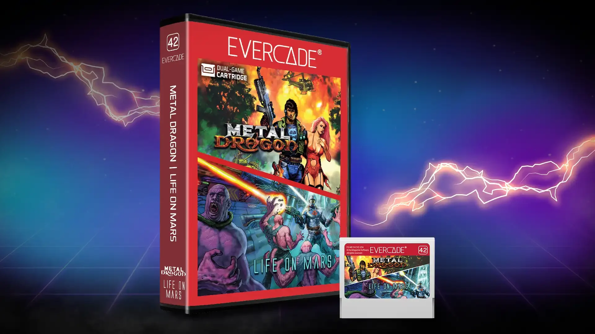 Evercade - Metal Dragon y Life on Mars