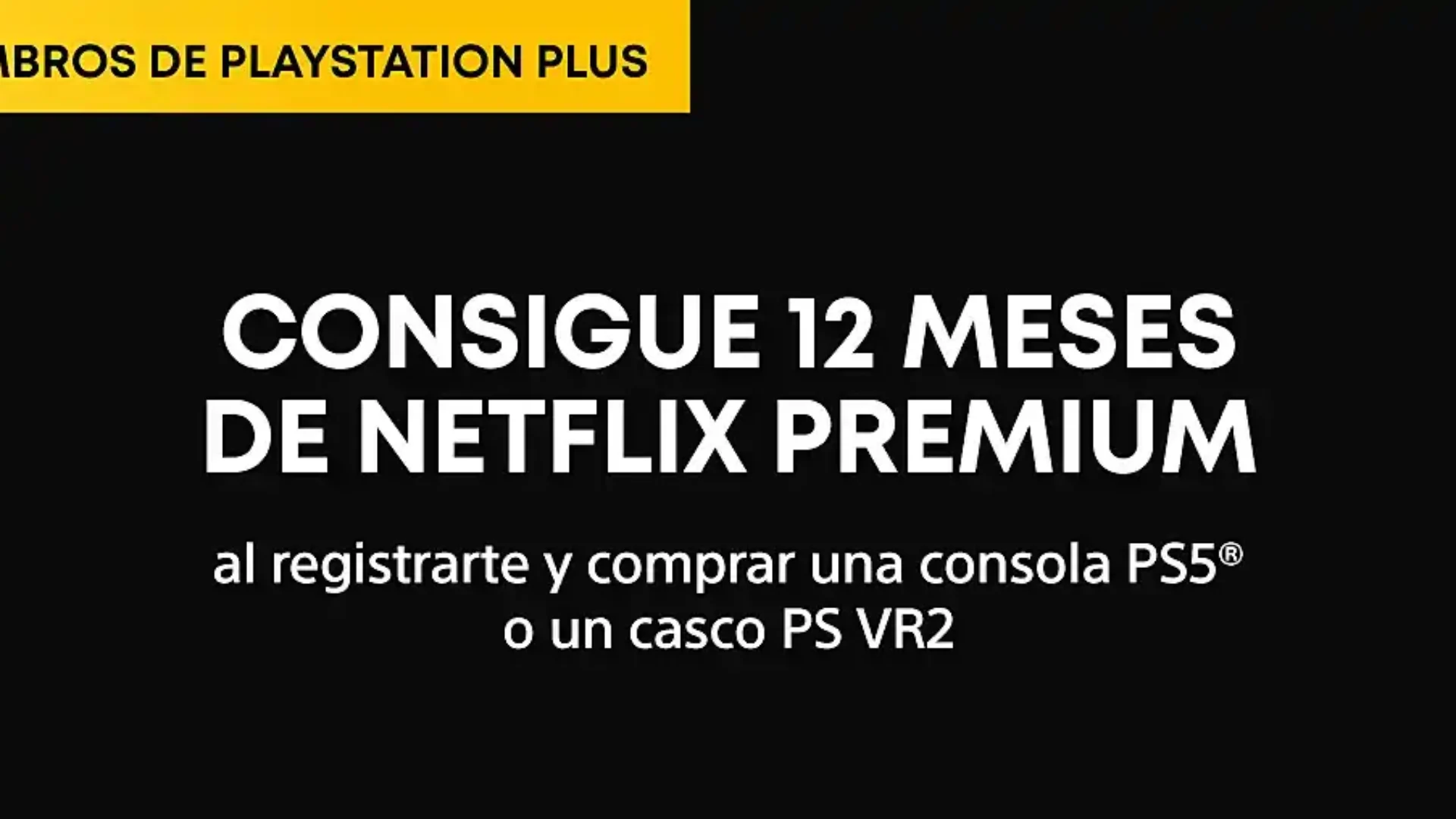 PlayStation Plus - Netflix