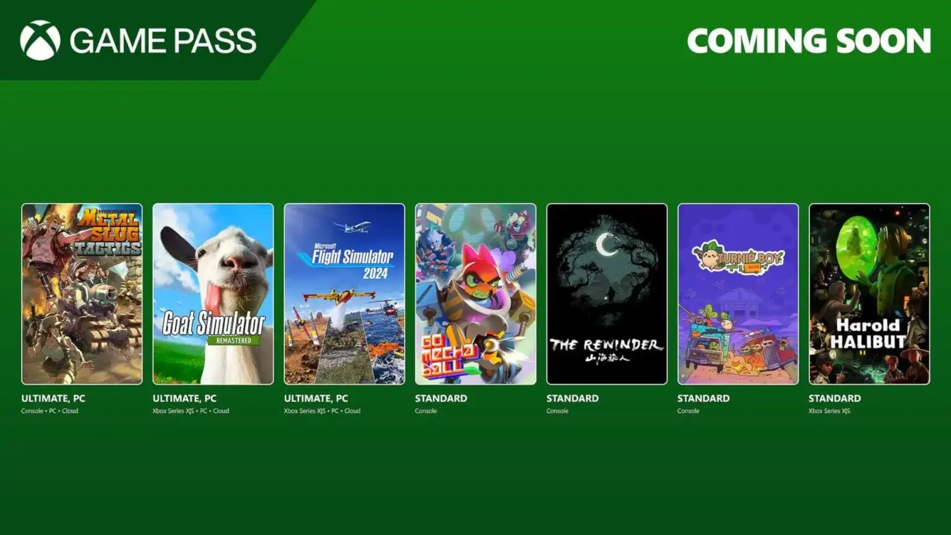 Xbox Game Pass - Noviembre