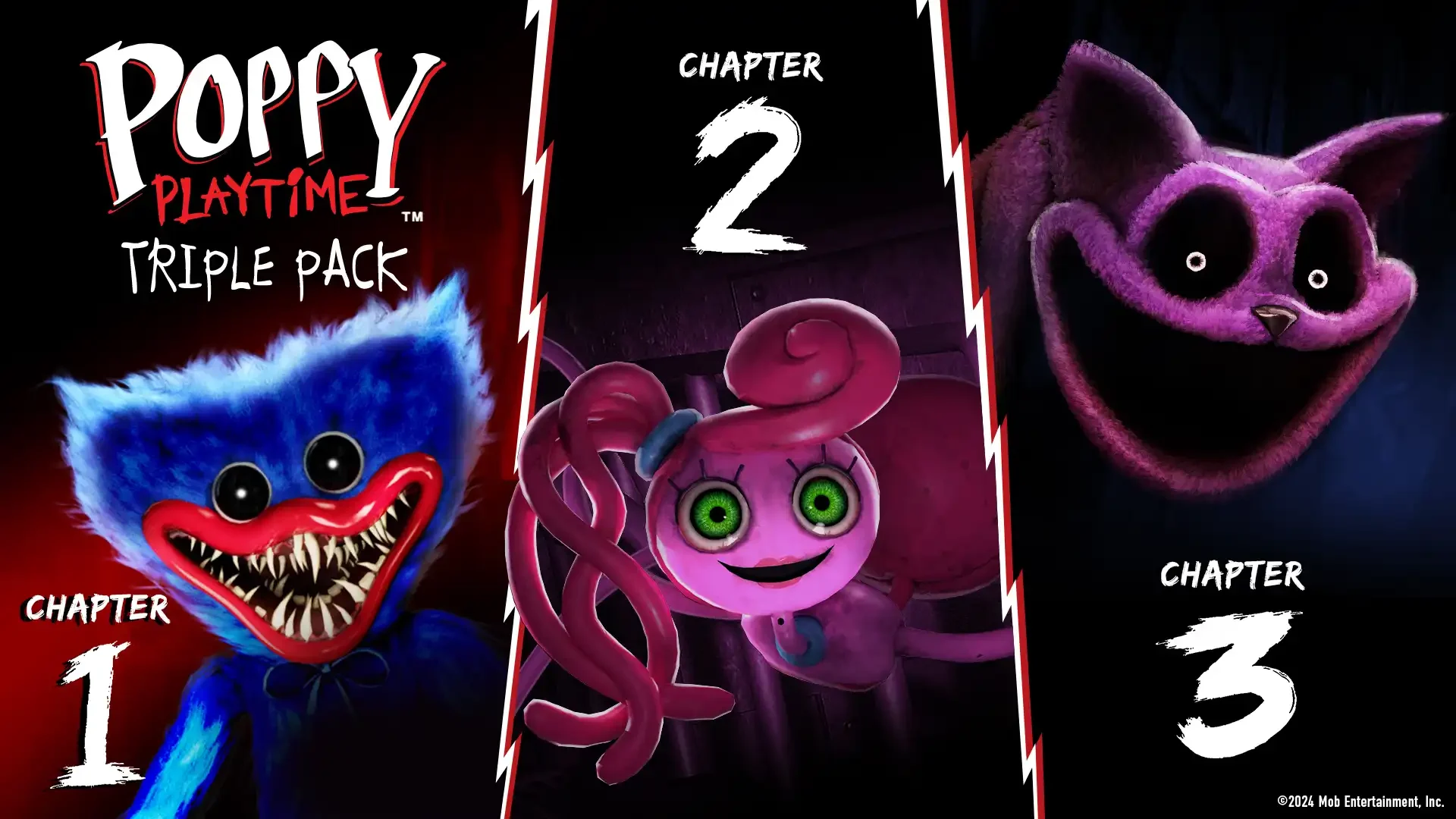 Poppy Playtime Triple Pack