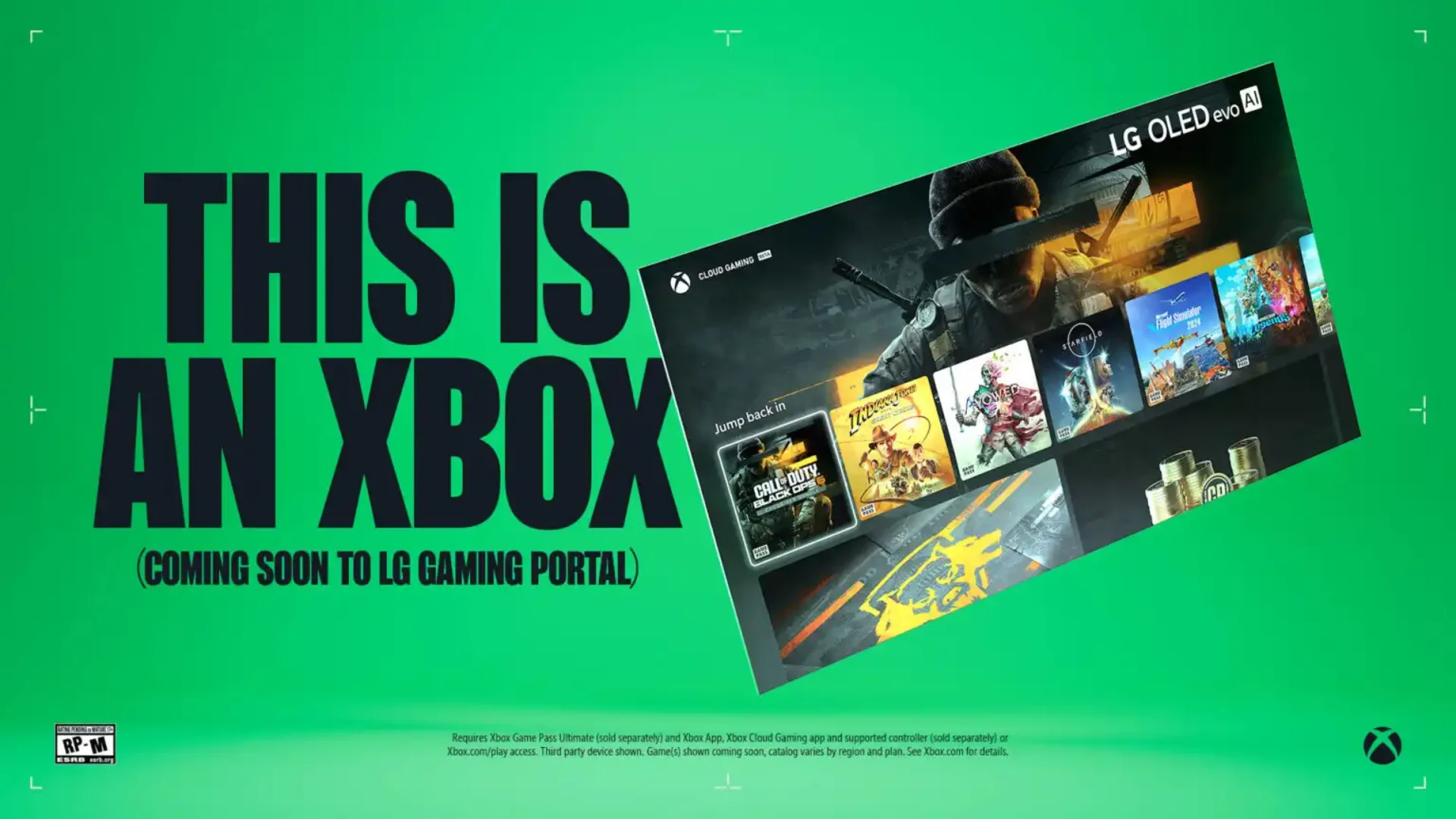 Aplicación Xbox - LG