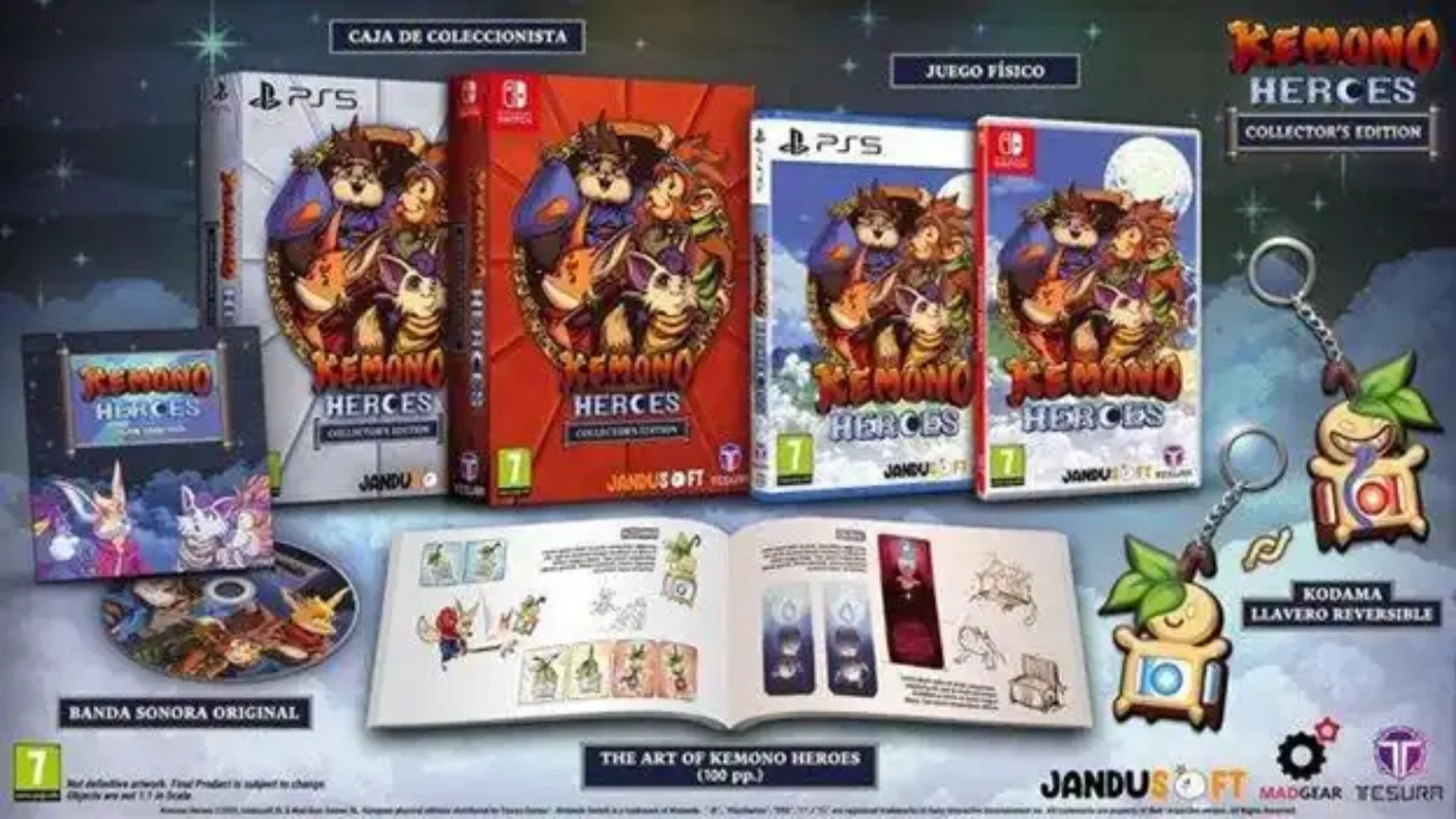 Kemono Heroes - Edicion Coleccionista