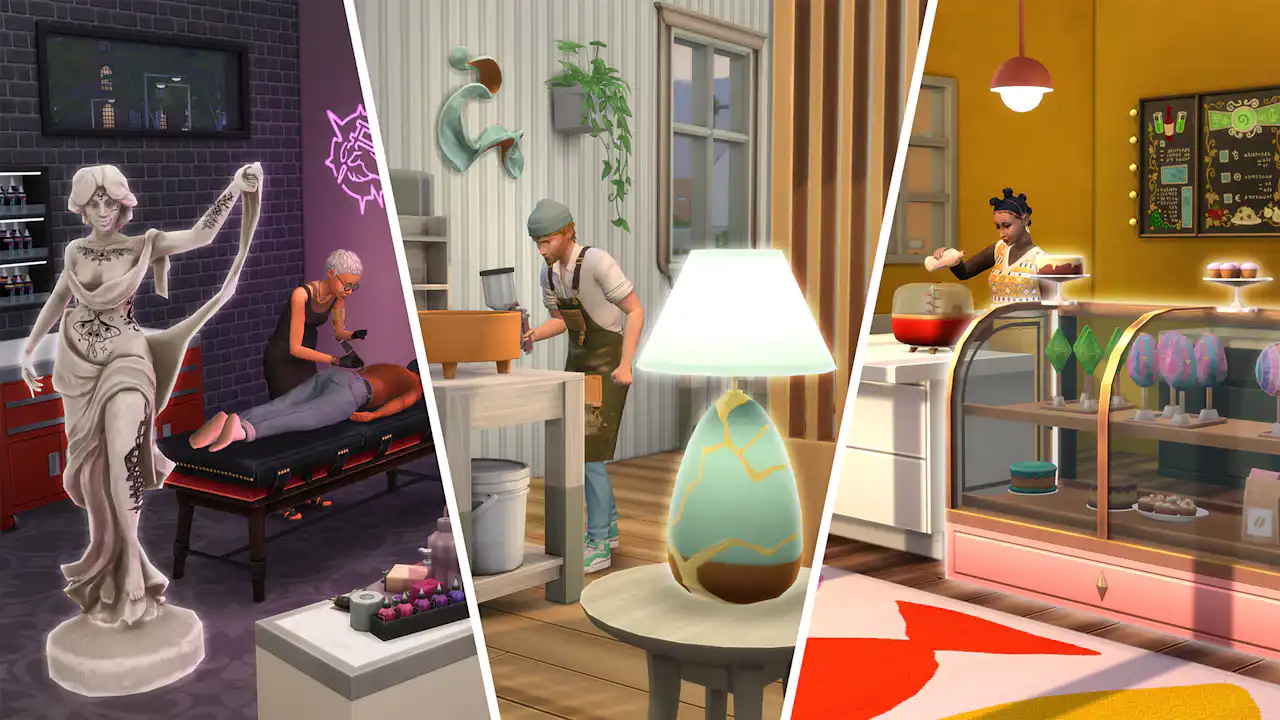 Los Sims 4 Ocio y Negocio