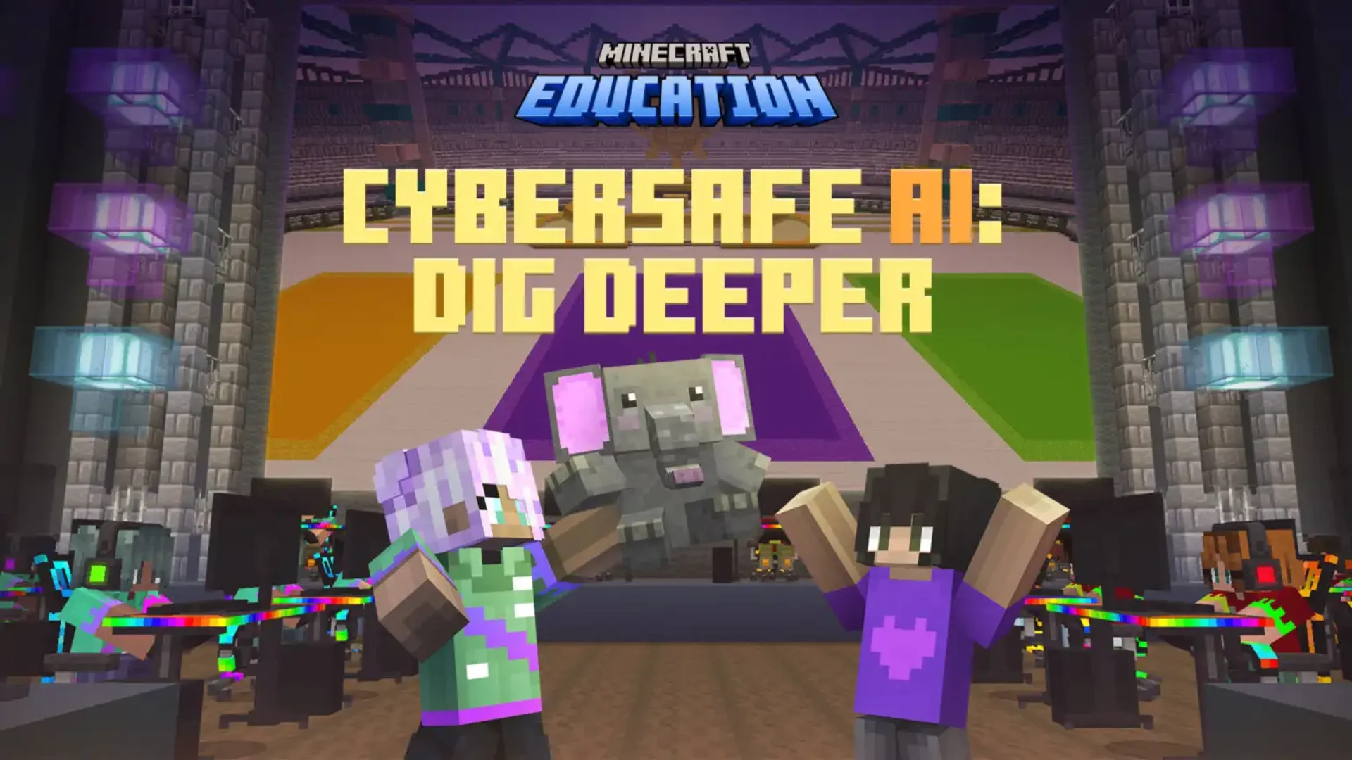 Minecraft Educacion - Dia de Internet Seguro