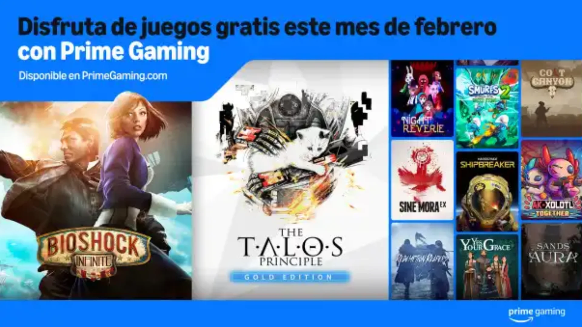 Prime Gaming - Febrero
