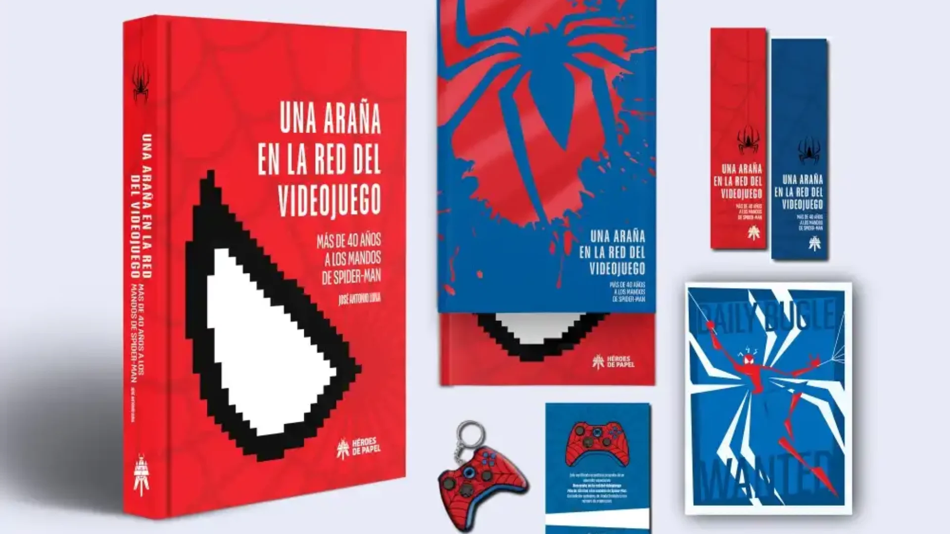 Una araña en la red del videojuego - Héroes de Papel