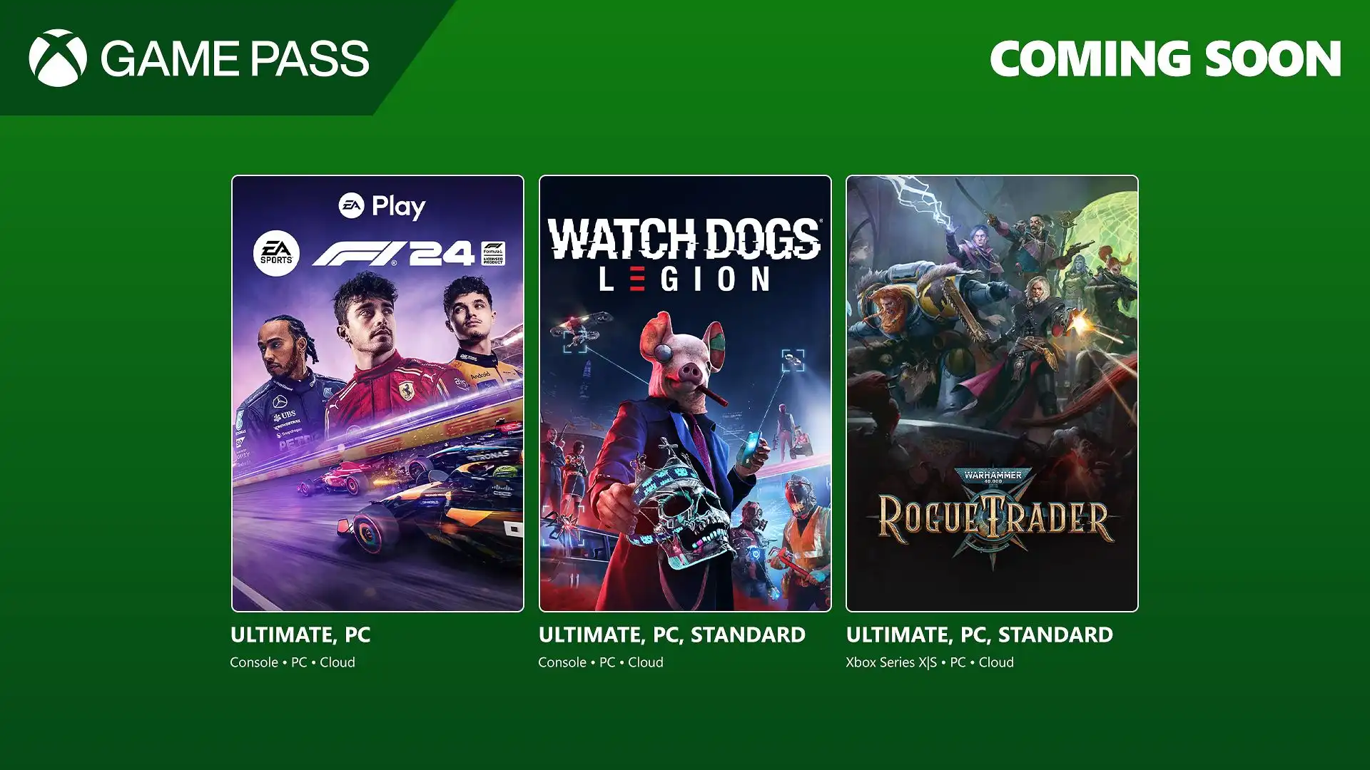 Xbox Game Pass - Febrero