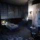 Dollhouse Behind the Broken Mirror
