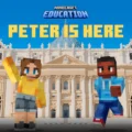Minecraft Education - Peter is Here