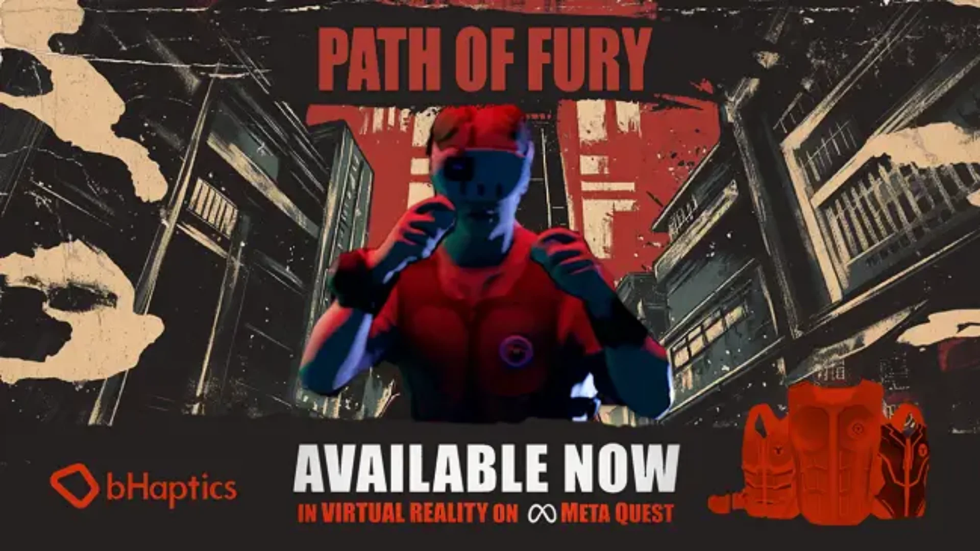 Path of Fury Episode I - Tetsuo's Tower - bHaptics