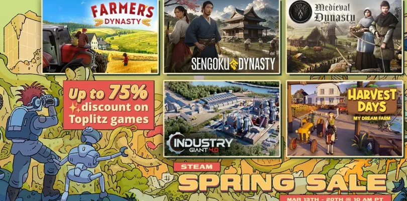 Toplitz Productions - Rebajas de Primavera de Steam