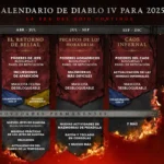 Diablo IV - Hoja de ruta 2025