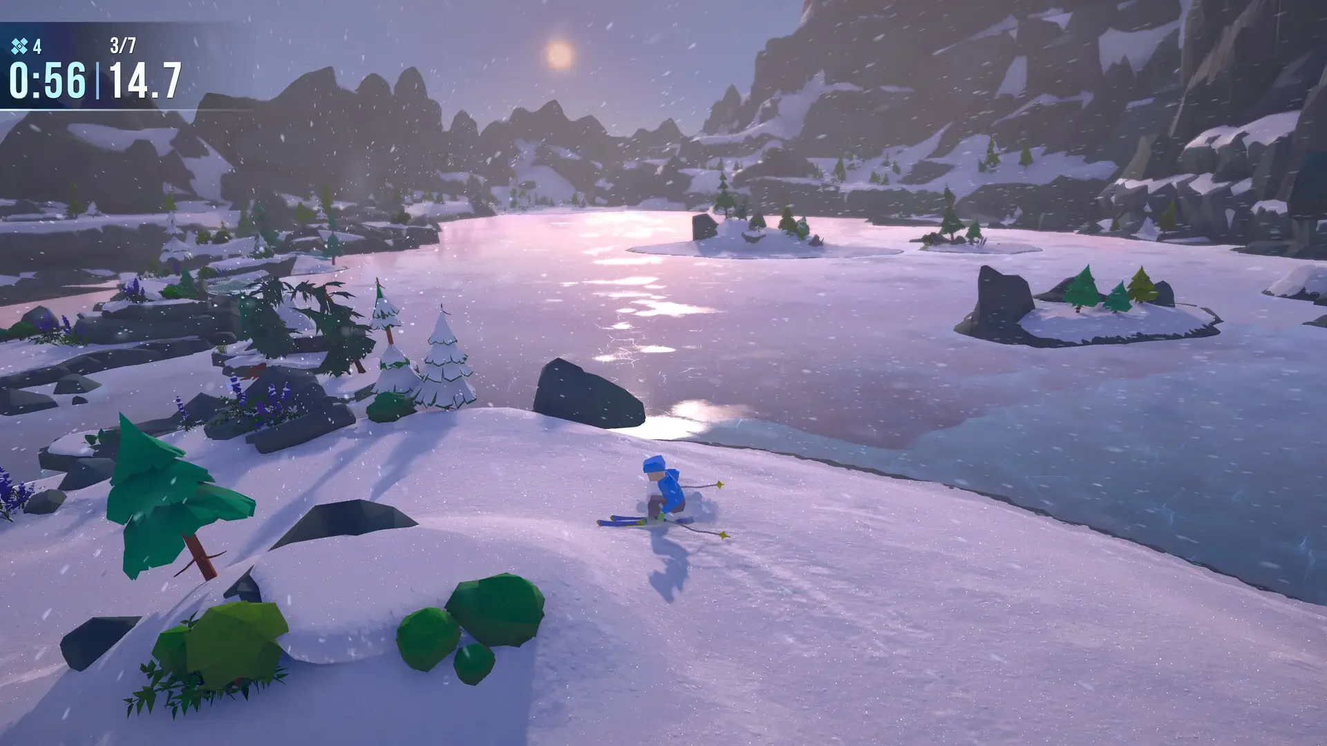 Lonely Mountains Snow Riders