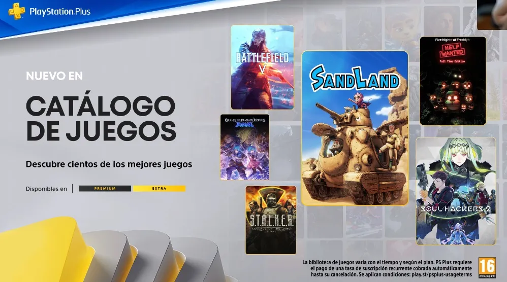 PlayStation Plus Extra y Premium - Mayo