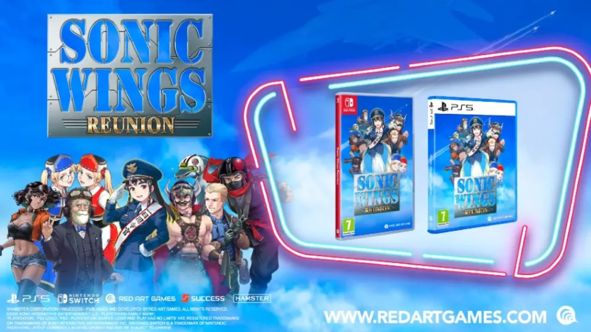 Sonic Wings Reunion - Edición física