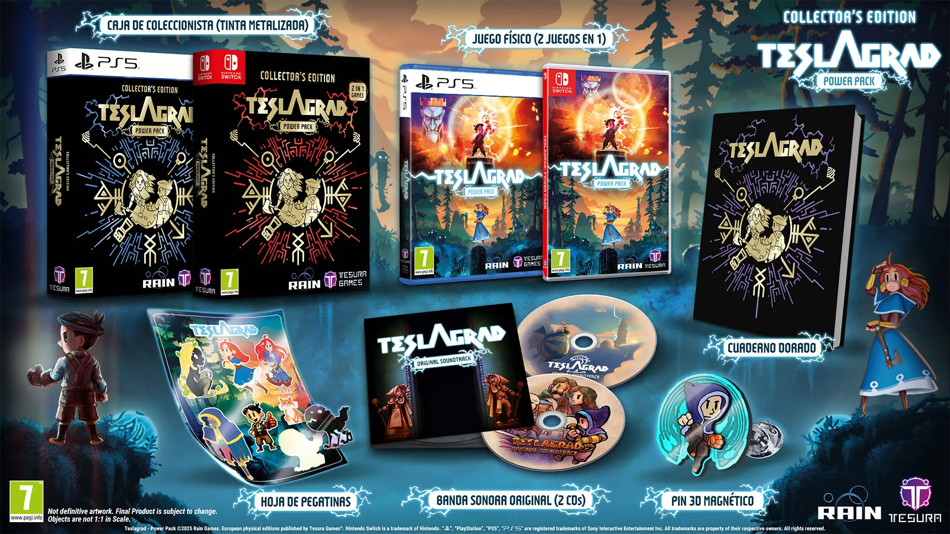 Teslagrad Power Pack - Edición física
