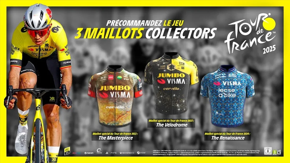 Tour de France 2025 - Maillots
