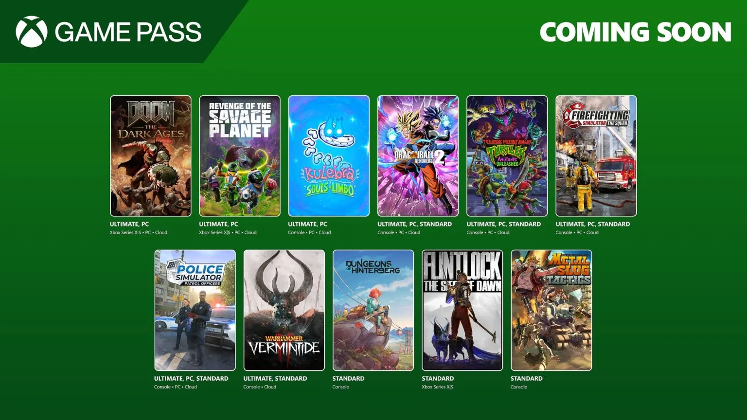 Xbox Game Pass - Mayo 2025