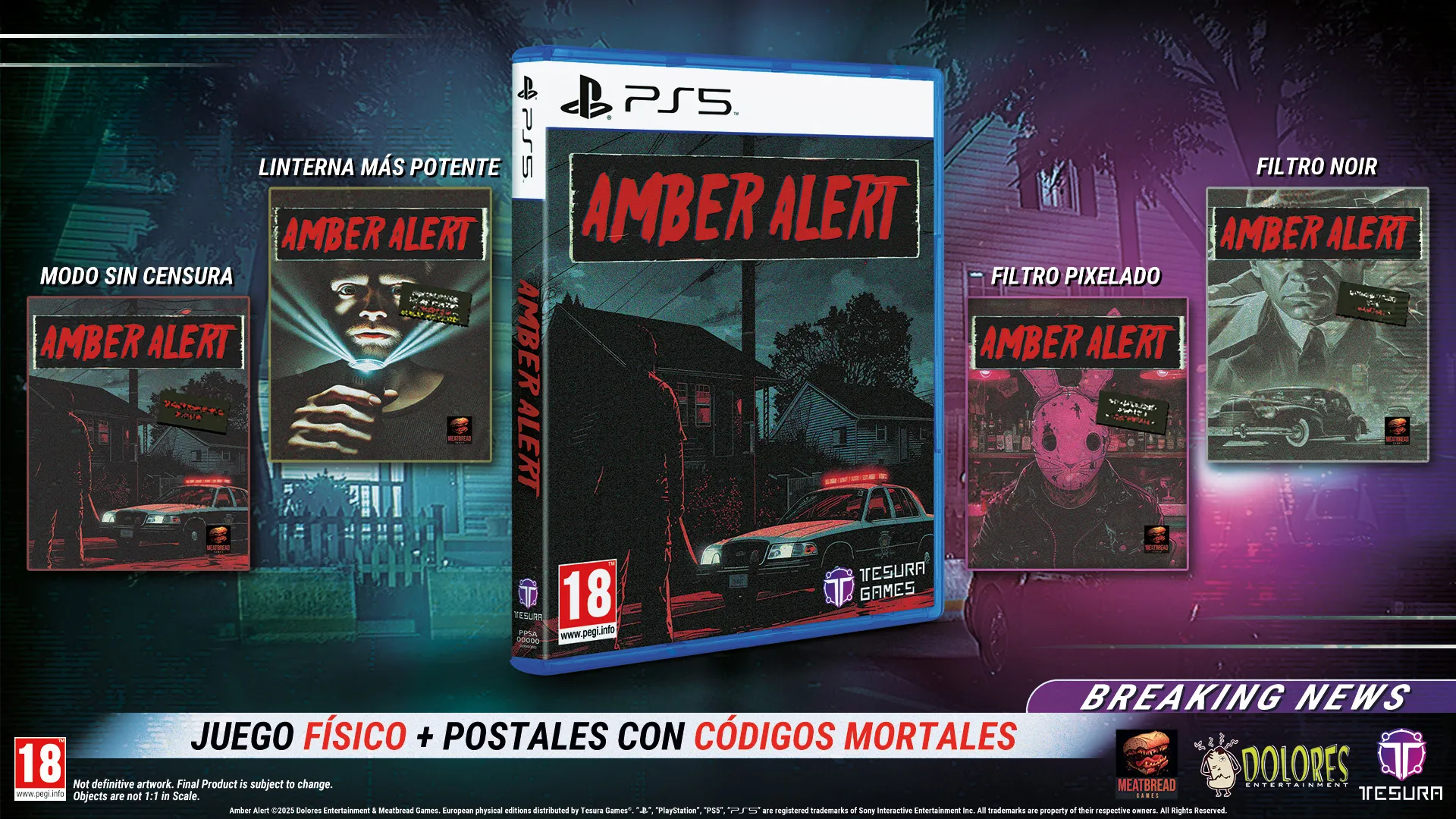 Amber Alert - Edición física