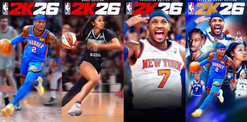 NBA 2K26 - Portadas