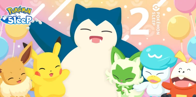 Pokémon Sleep - Segundo aniversario
