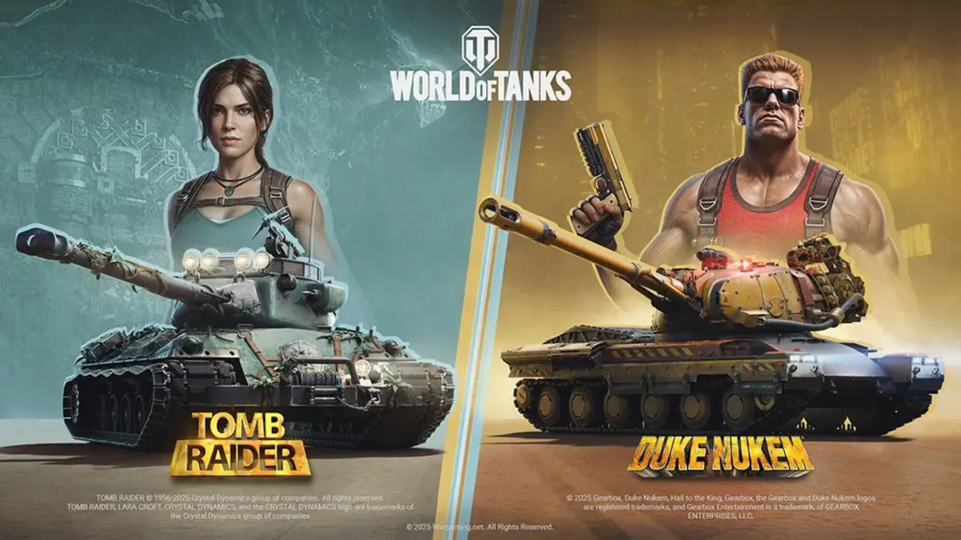 World of Tanks - Tomb Raider y Duke Nukem