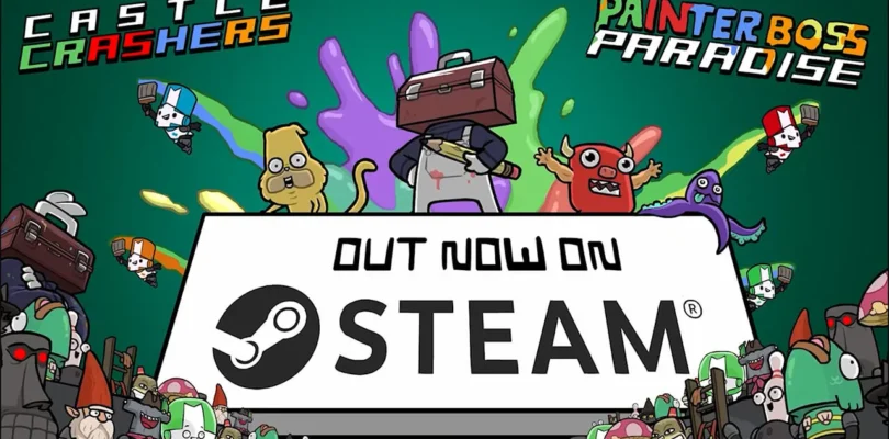 Castle Crashers - Painter Boss Paradise