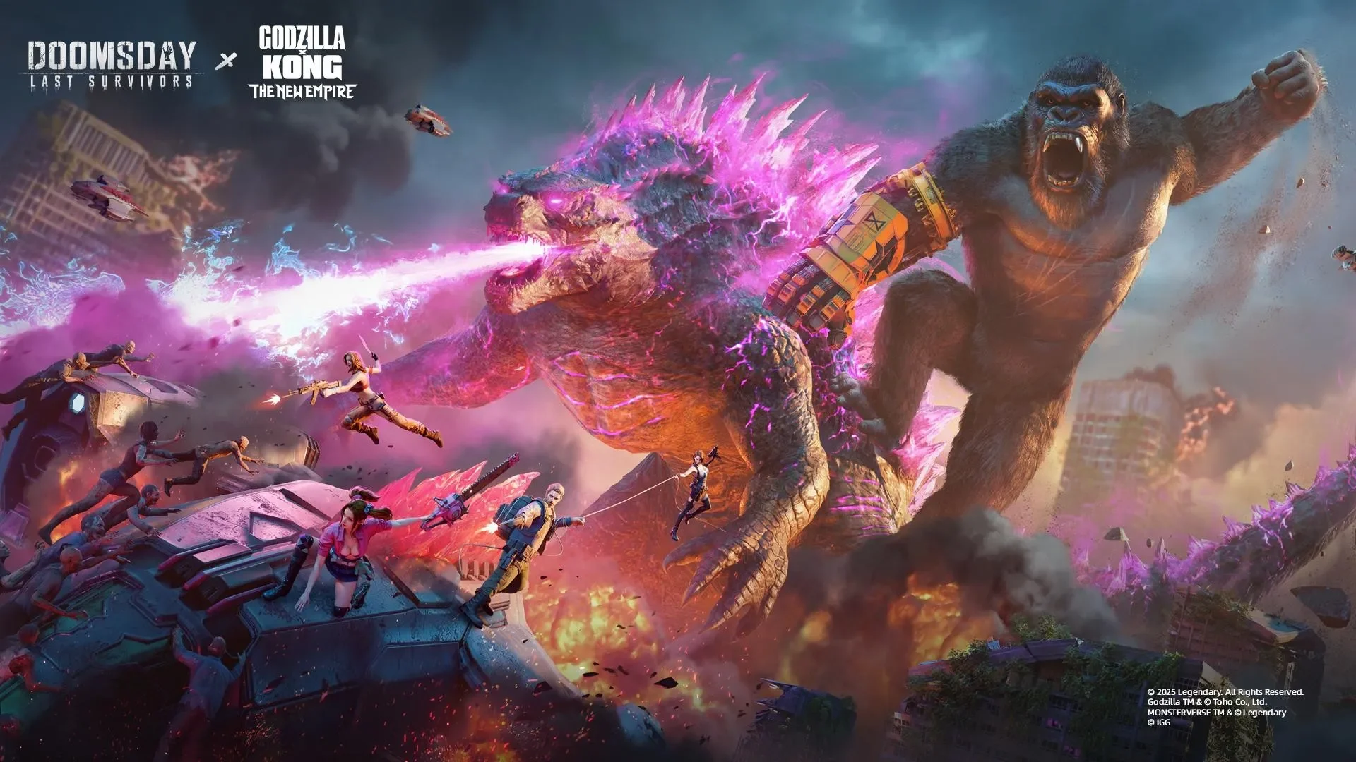 Doomsday Last Survivors - Godzilla y Kong